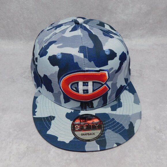 NHL Hockey Montreal Canadiens Snap Back Hat New Era Cap - Picture 2 of 7